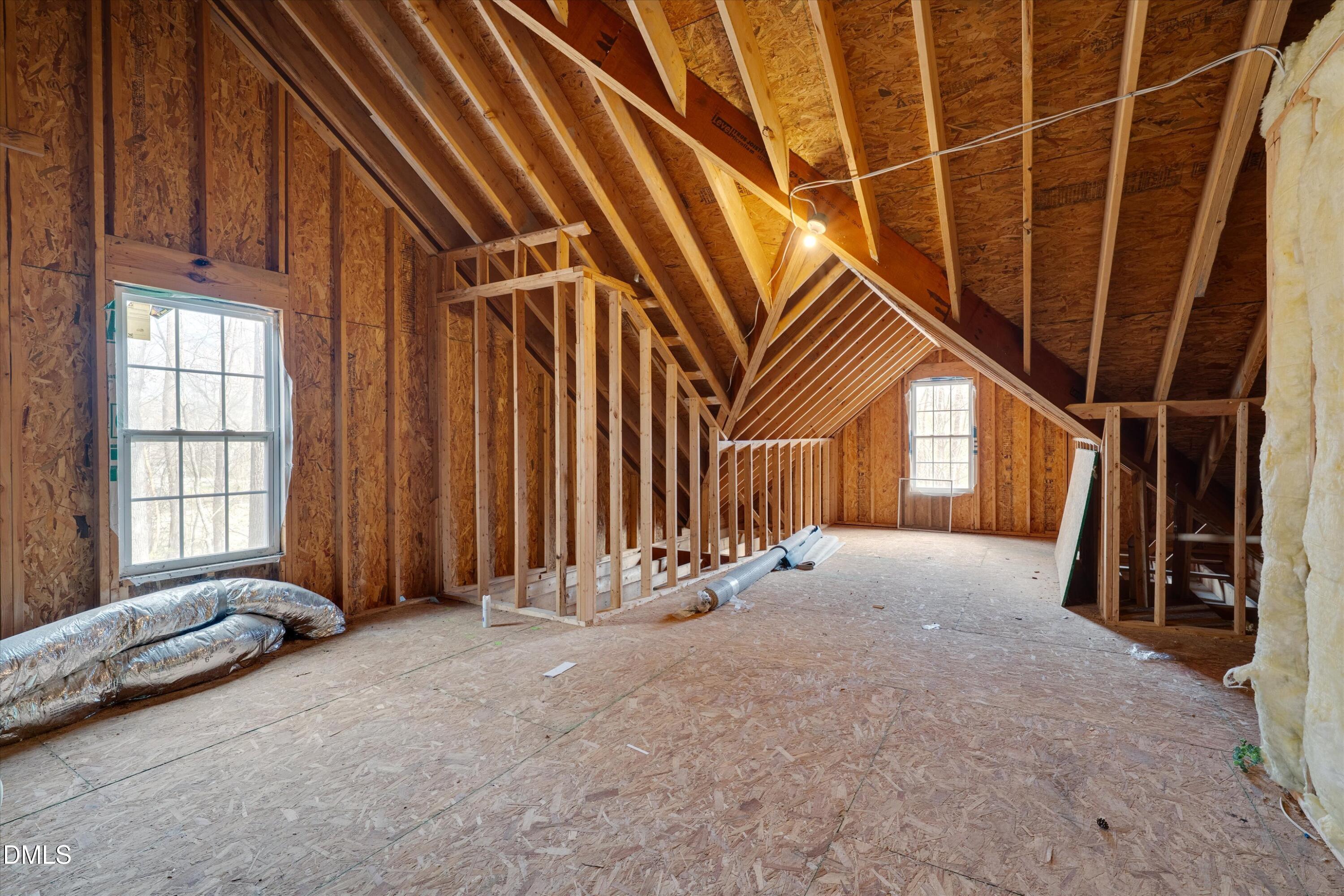2604 Spring Drive Raleigh, NC 27610 - Photo 14 of 23 Unfinished Attic Space