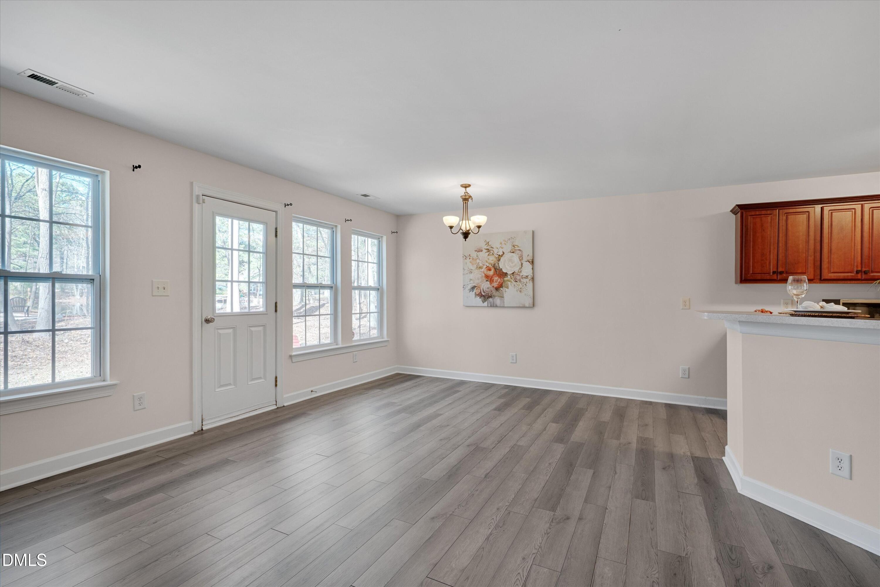 2604 Spring Drive Raleigh, NC 27610 - Photo 5 of 23 Open Kitchen & Dining