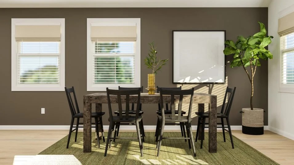 18013 Prairie Falcon Way Pflugerville, TX 78660 - Photo 16 of 22 a view of a dining room with furniture and a potted plant