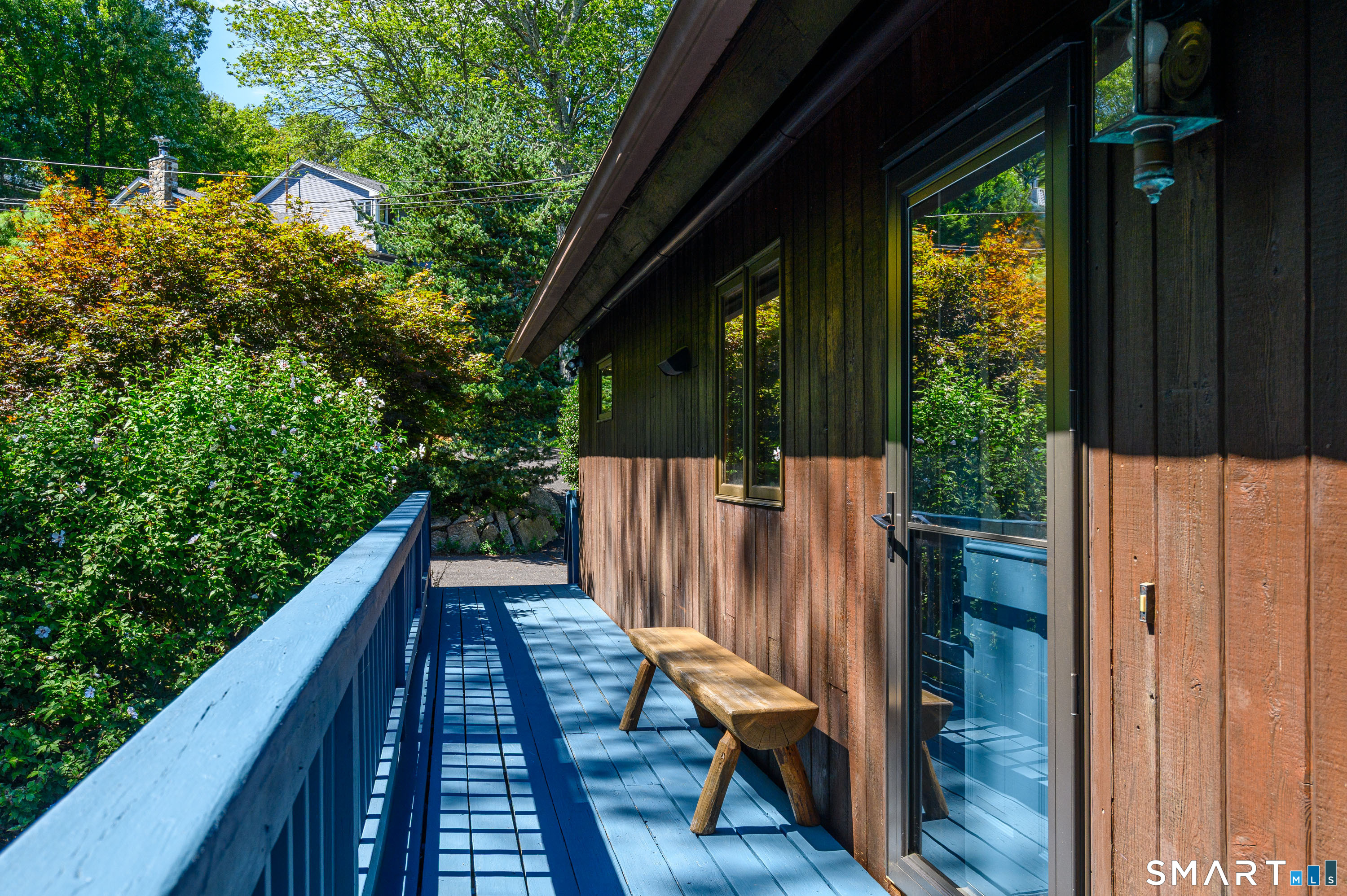 3 Spring Wood Lane New Fairfield, CT 06812 - Photo 26 of 28 a view of balcony with wooden floor and fence