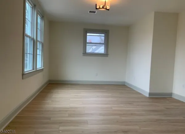 a view of a window in a room