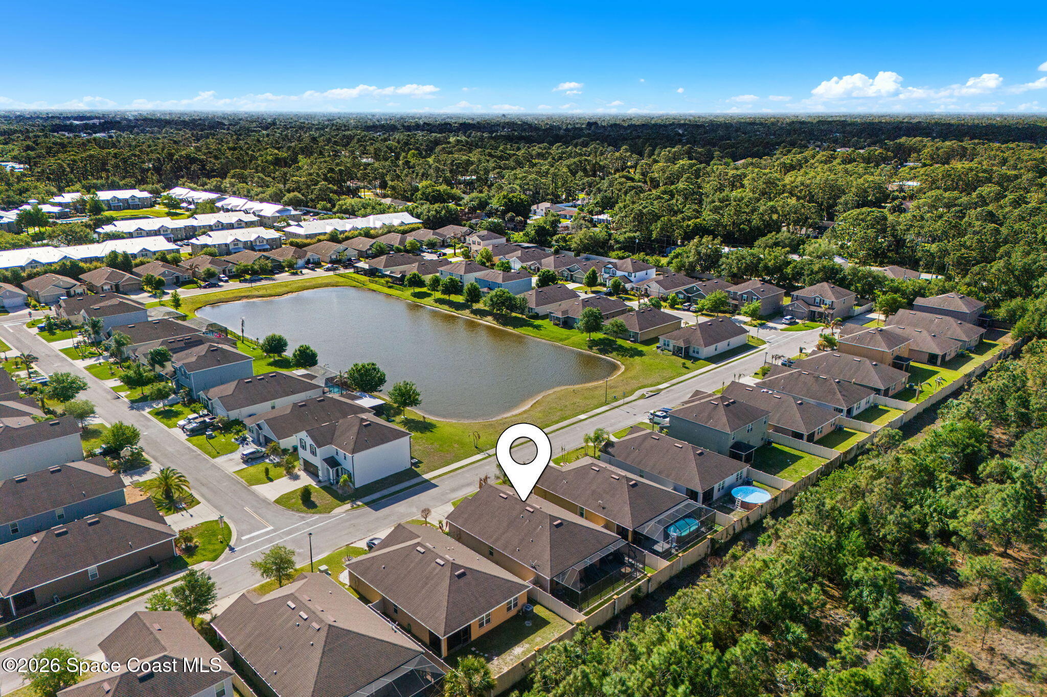 202 Alamere Drive Southwest Palm Bay, FL 32908 - Photo 30 of 36 Water Views!