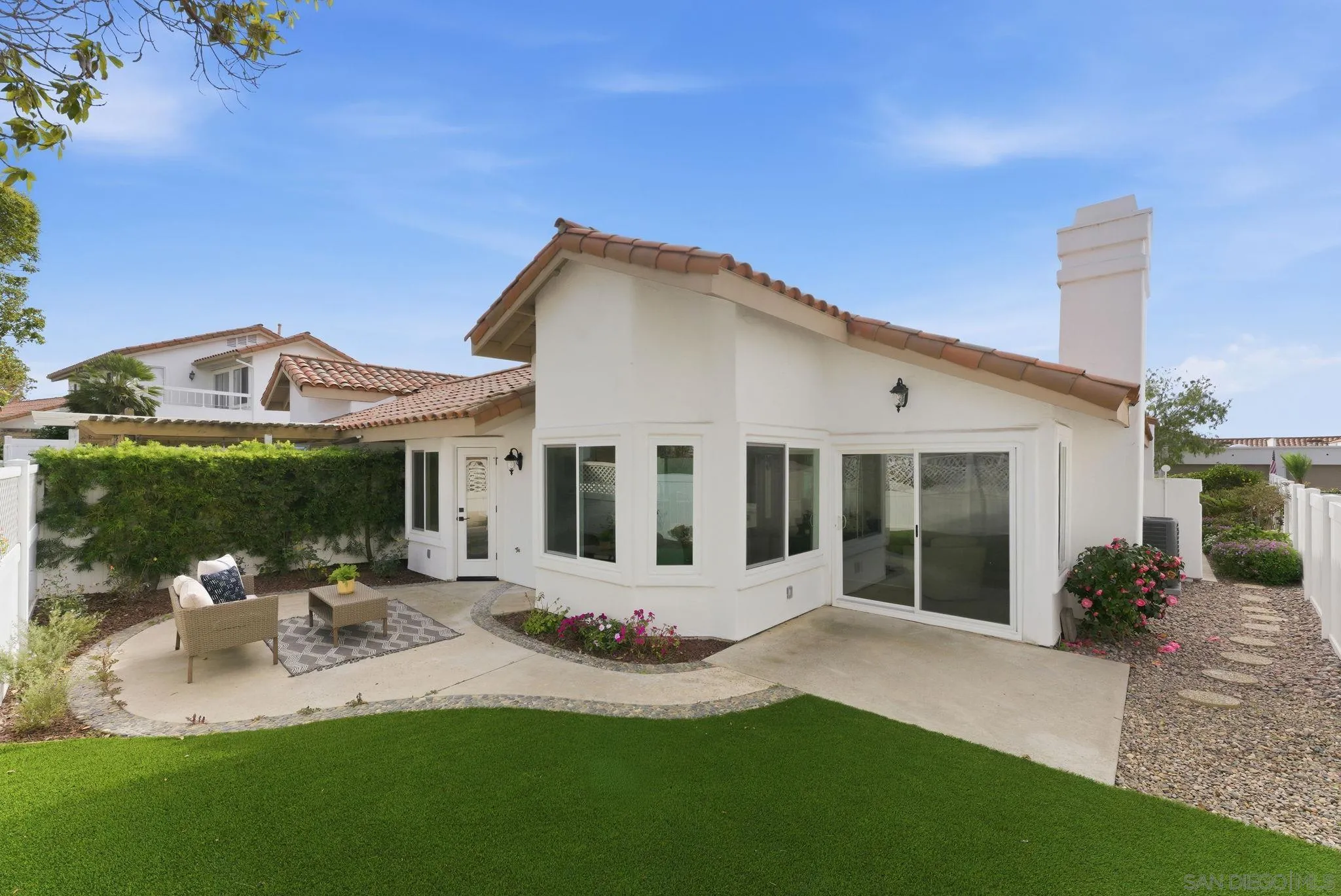 4744 Agora Way Oceanside, CA 92056 - Photo 1 of 31 a front view of a house with a garden and yard