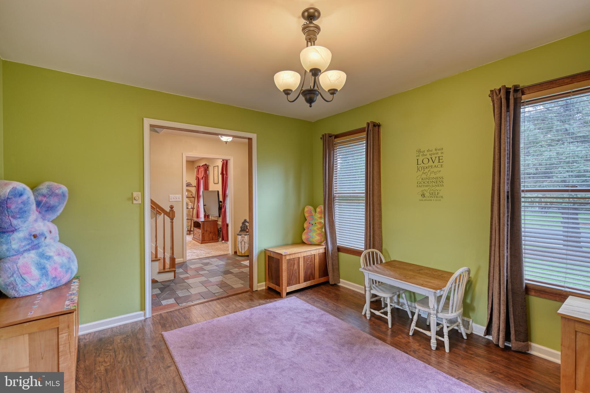 3320 Rothsville Road Akron, PA 17501 - Photo 14 of 41 a view of a dining room with furniture and wooden floor