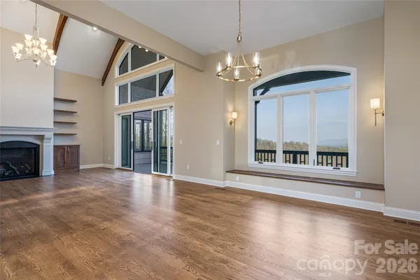 a view of livingroom with window