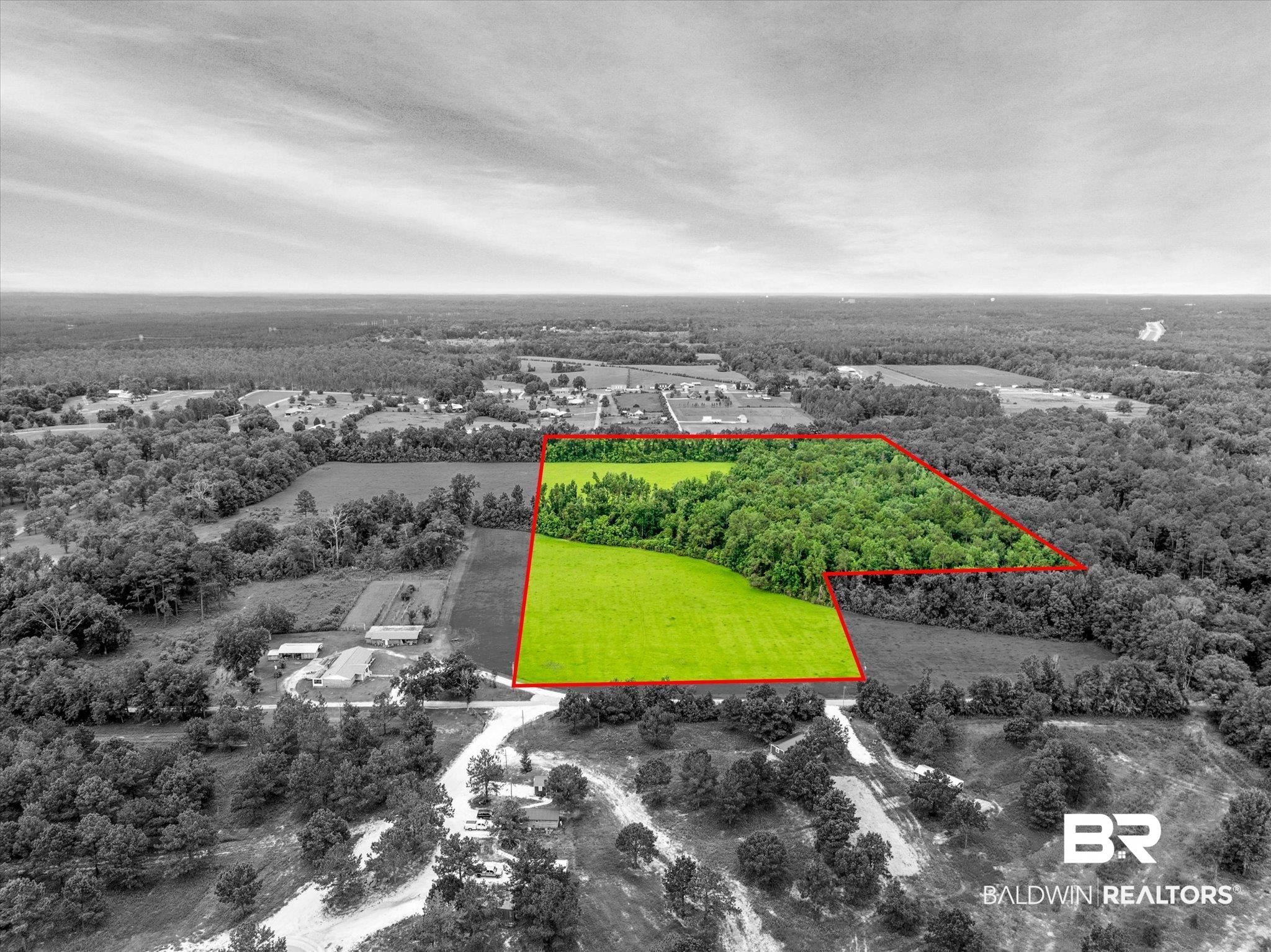 18 Louis Cooper Road Bay Minette, AL 36507 - Photo 10 of 17 View of birds eye view of property