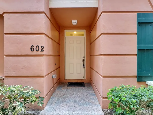 a view of an entryway