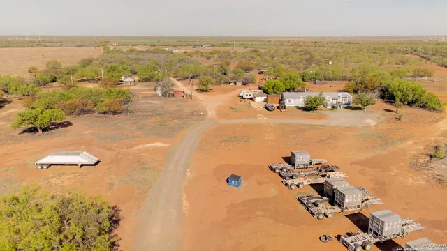 an aerial view of beach and ocean view