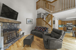 1052 Beaver Pond Road Williamstown, MA 01267 - Photo 4 of 37 a living room with furniture and a flat screen tv