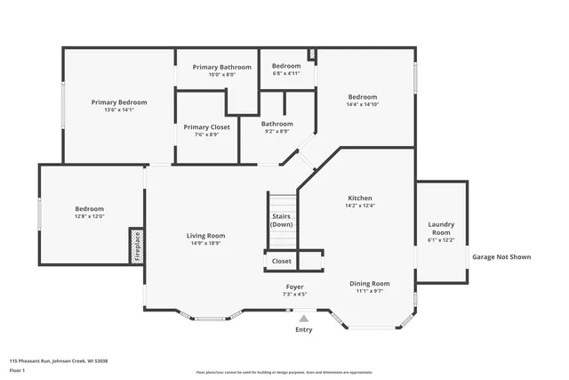 $375,000 | 115 Pheasant Run, Johnson Creek, WI 53038