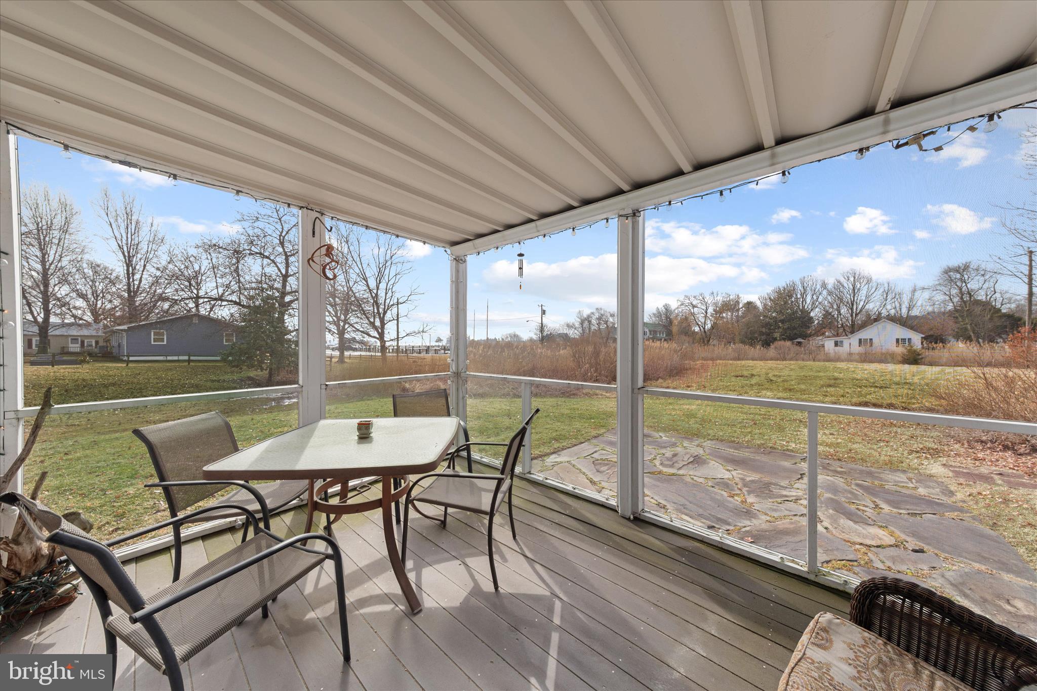 5933 Tilghman Island Road Tilghman, MD 21671 - Photo 31 of 35 Screened In Porch