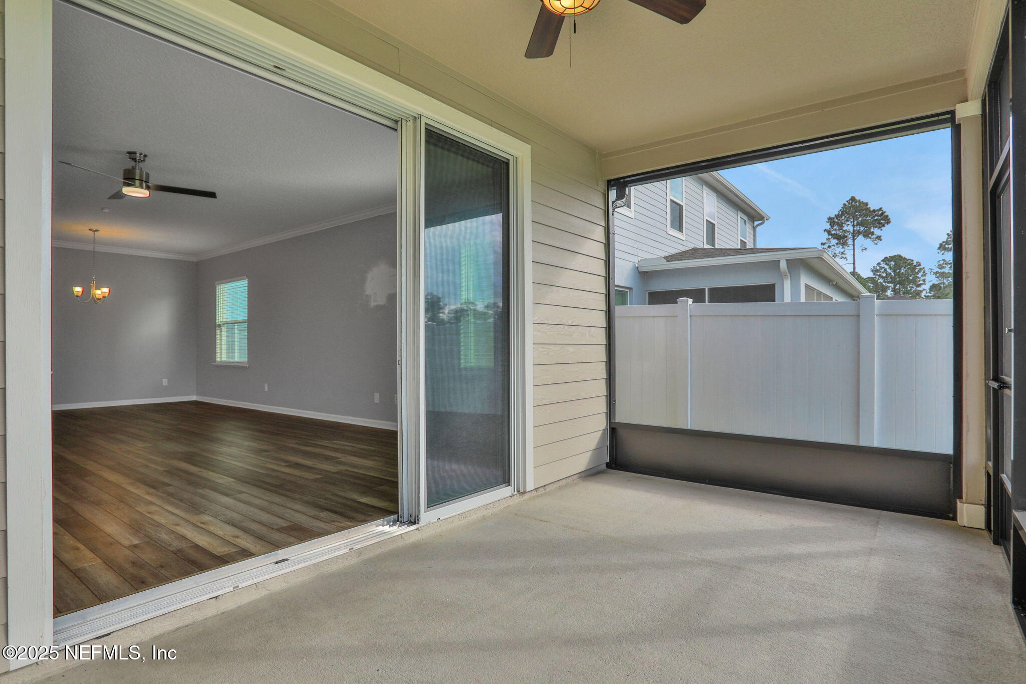 3209 Crocus Ln Green Cove Springs Green Cove Springs, FL 32043 - Photo 31 of 35 a view of a hallway view with wooden floor and staircase