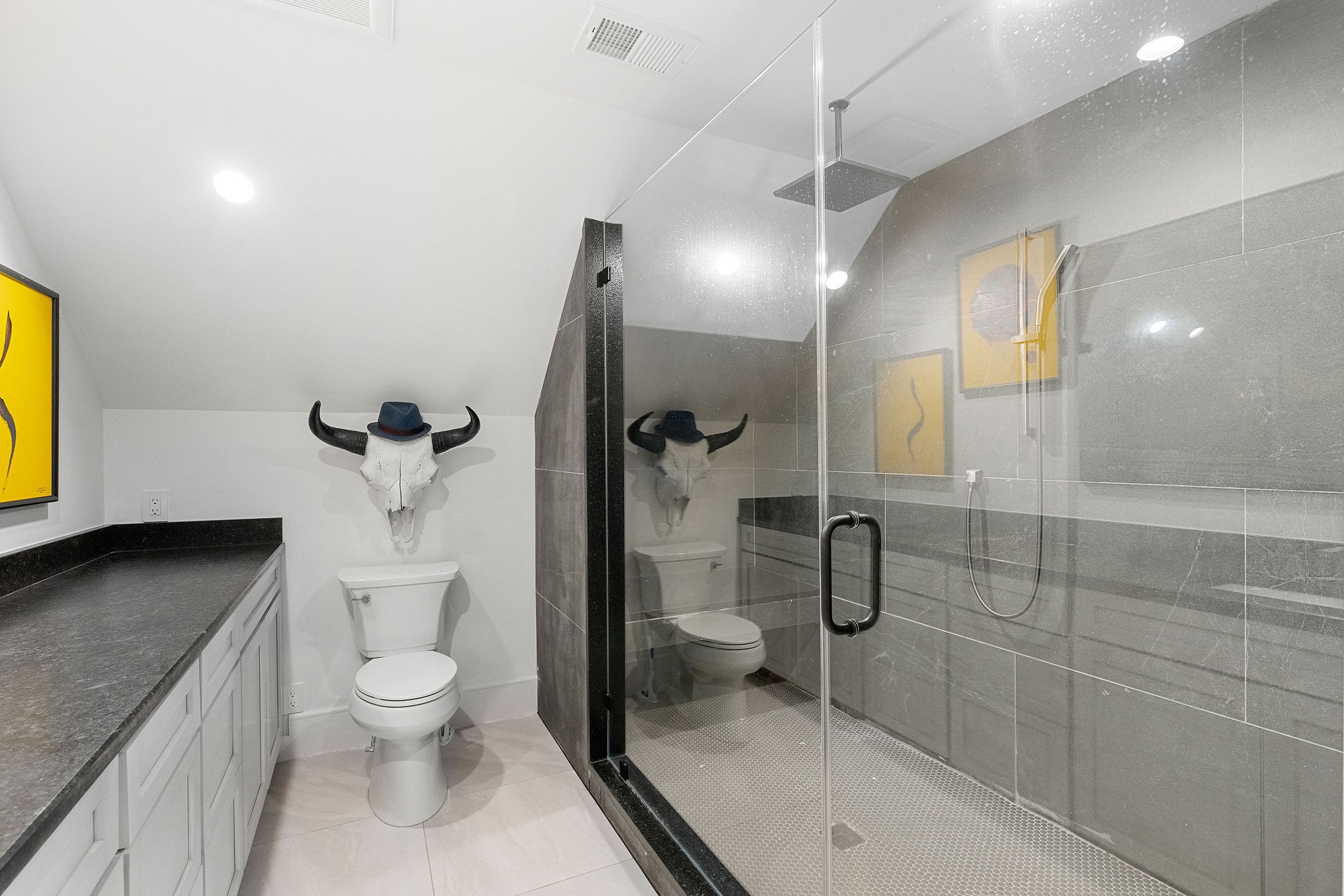 7638 Younger Creek Road Primm Springs, TN 38476 - Photo 69 of 95 a bathroom with a toilet a sink and shower