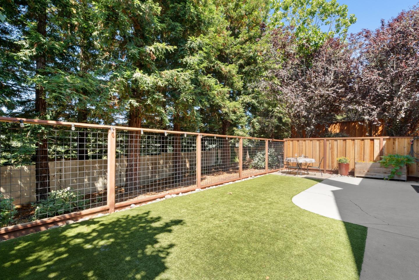 205 Sidesaddle Circle Scotts Valley, CA 95066 - Photo 48 of 57 a view of a backyard with a small swimming pool