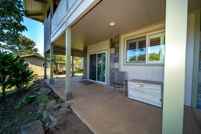 a view of outdoor space and deck