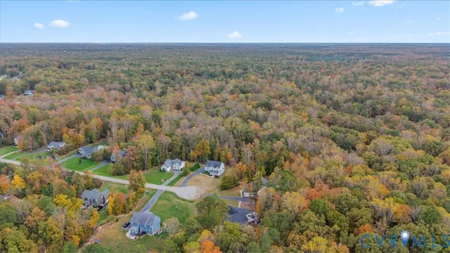 a view of a yard with an outdoor space