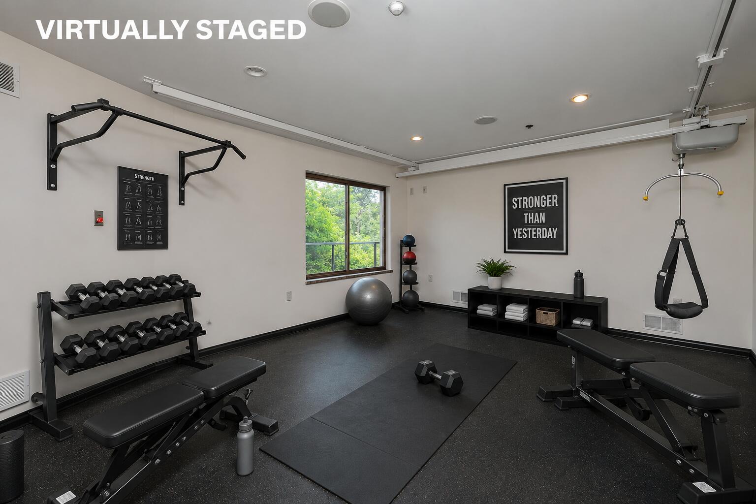 W303S10481 Sandy Beach Road Mukwonago, WI 53149 - Photo 37 of 74 Exercise room Staged