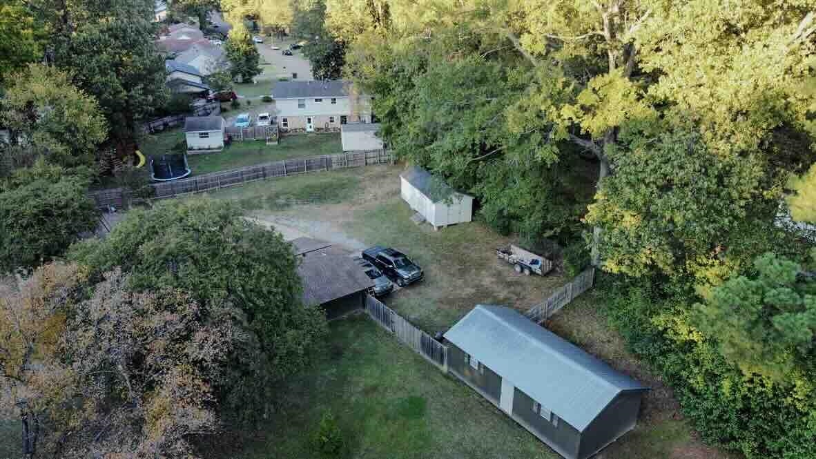 2578 Elmore Park Road Bartlett, TN 38134 - Photo 22 of 24 an aerial view of a house with a yard
