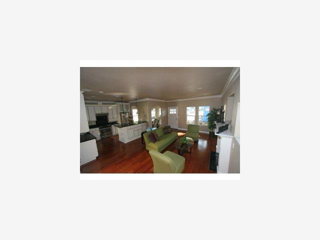 831 Monroe Street Santa Clara, CA 95050 - Photo 2 of 9 a black and white photo of a living room