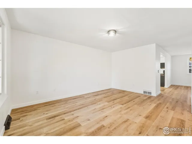 a view of empty room