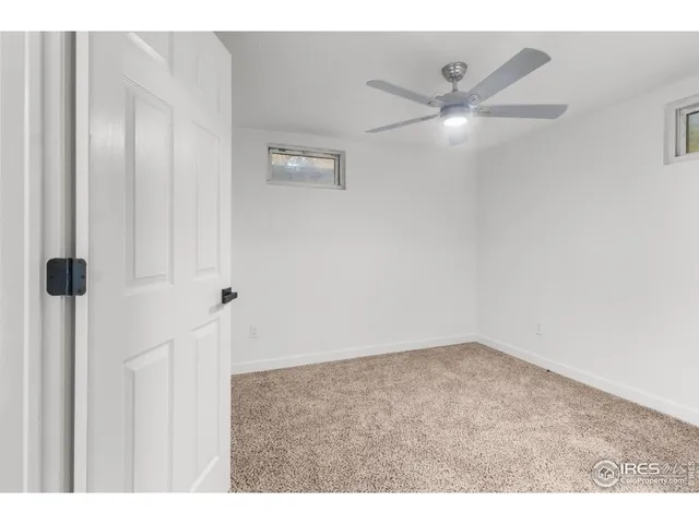 a view of empty room