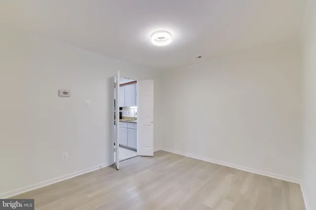 a view of empty room