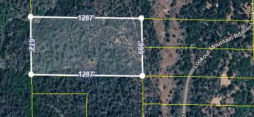 Lookout Mountain Oak Run, CA 96069 - Photo 2 of 4 a view of a fence from a balcony