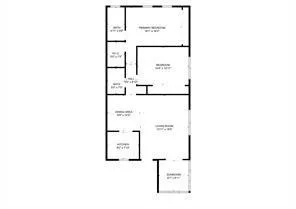 a picture of a floor plan