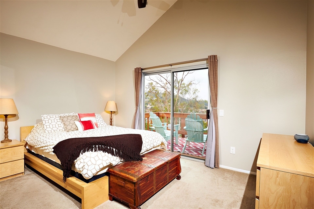 2401 Gem View Drive Oceanside, CA 92056 - Photo 16 of 25 Very open with vaulted ceilings leading out to views from the adjoining deck.