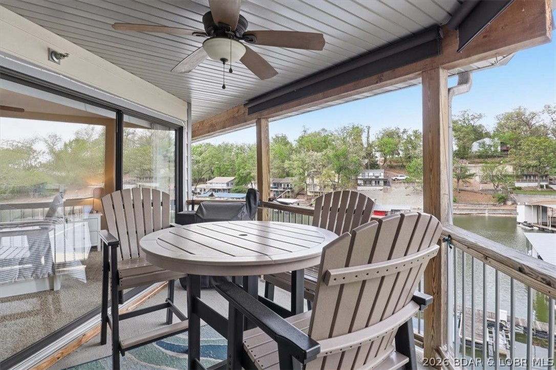 158 Willow Ridge Point, Unit 3C Lake Ozark, MO 65049 - Photo 17 of 25 Covered deck