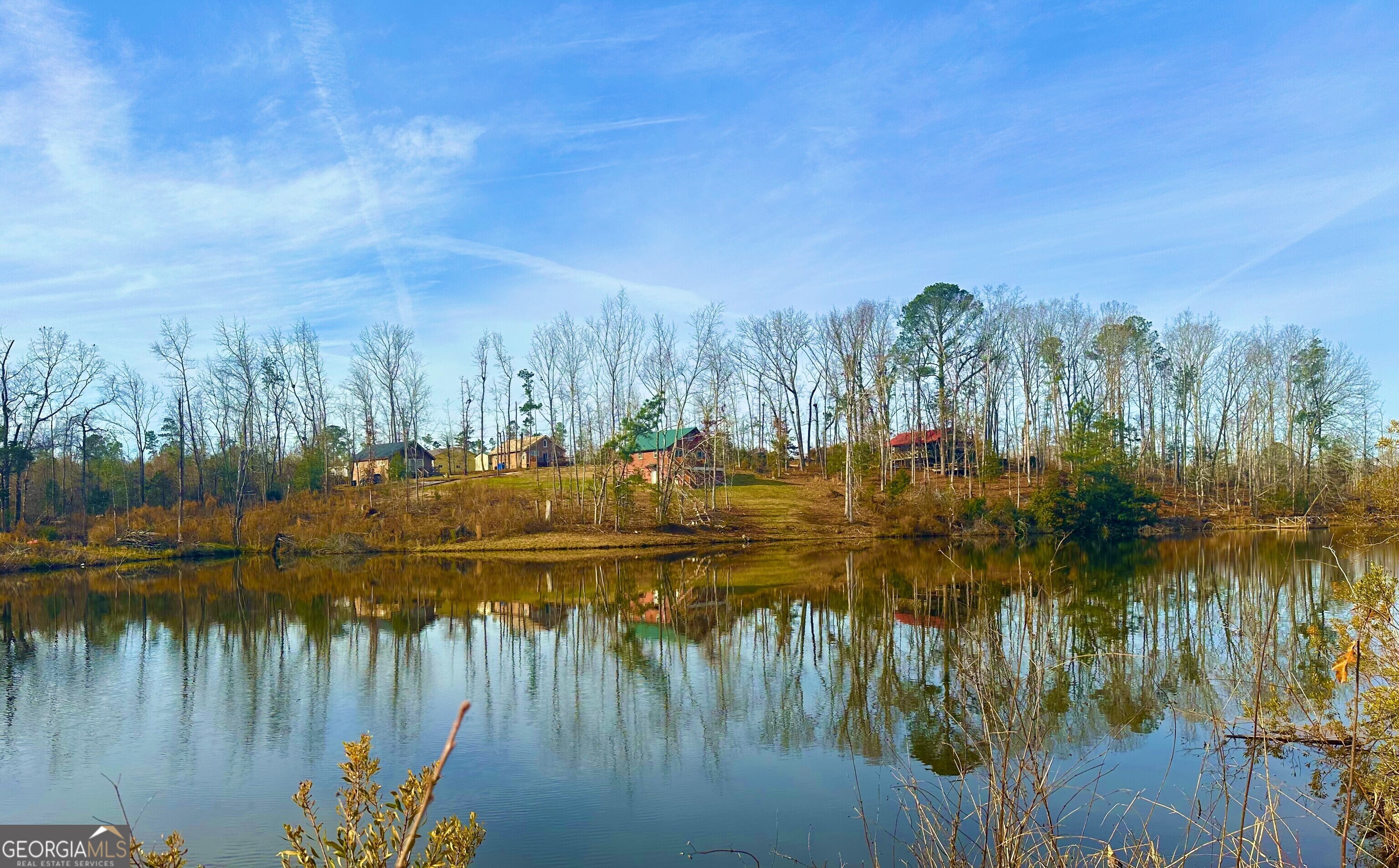 12 Cherokee Resort Road Pine Mountain, GA 31822 - Photo 8 of 12 a view of a lake with houses in the back