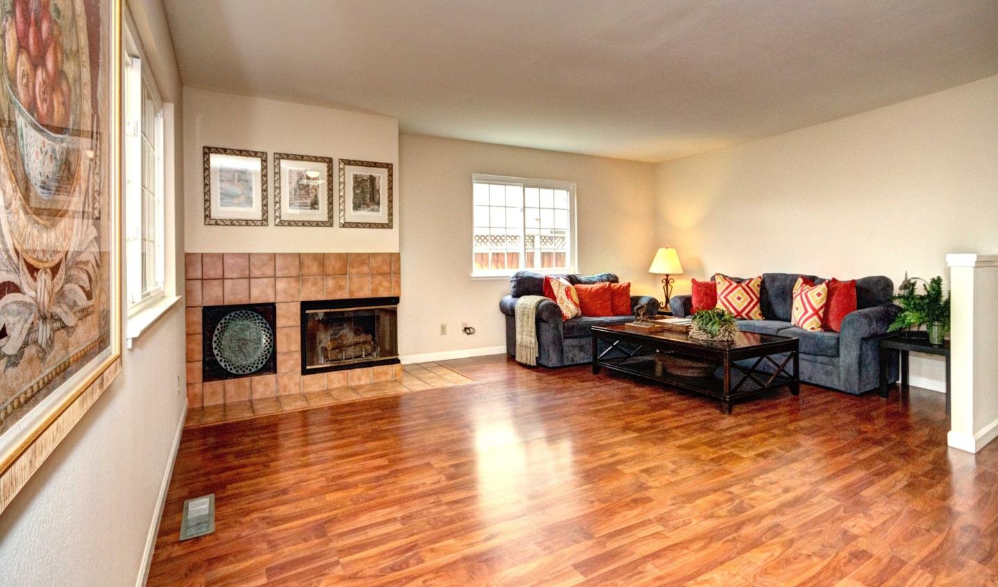 2708 Glen Ferguson Circle San Jose, CA 95148 - Photo 11 of 23 a living room with furniture and a fireplace