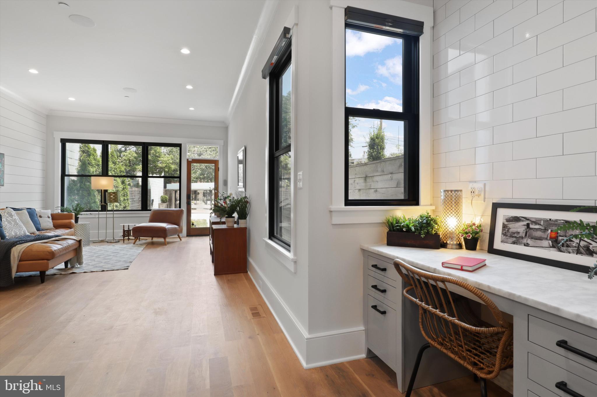 1432 G Street Southeast Washington, DC 20003 - Photo 16 of 56 a kitchen with a sink and a refrigerator