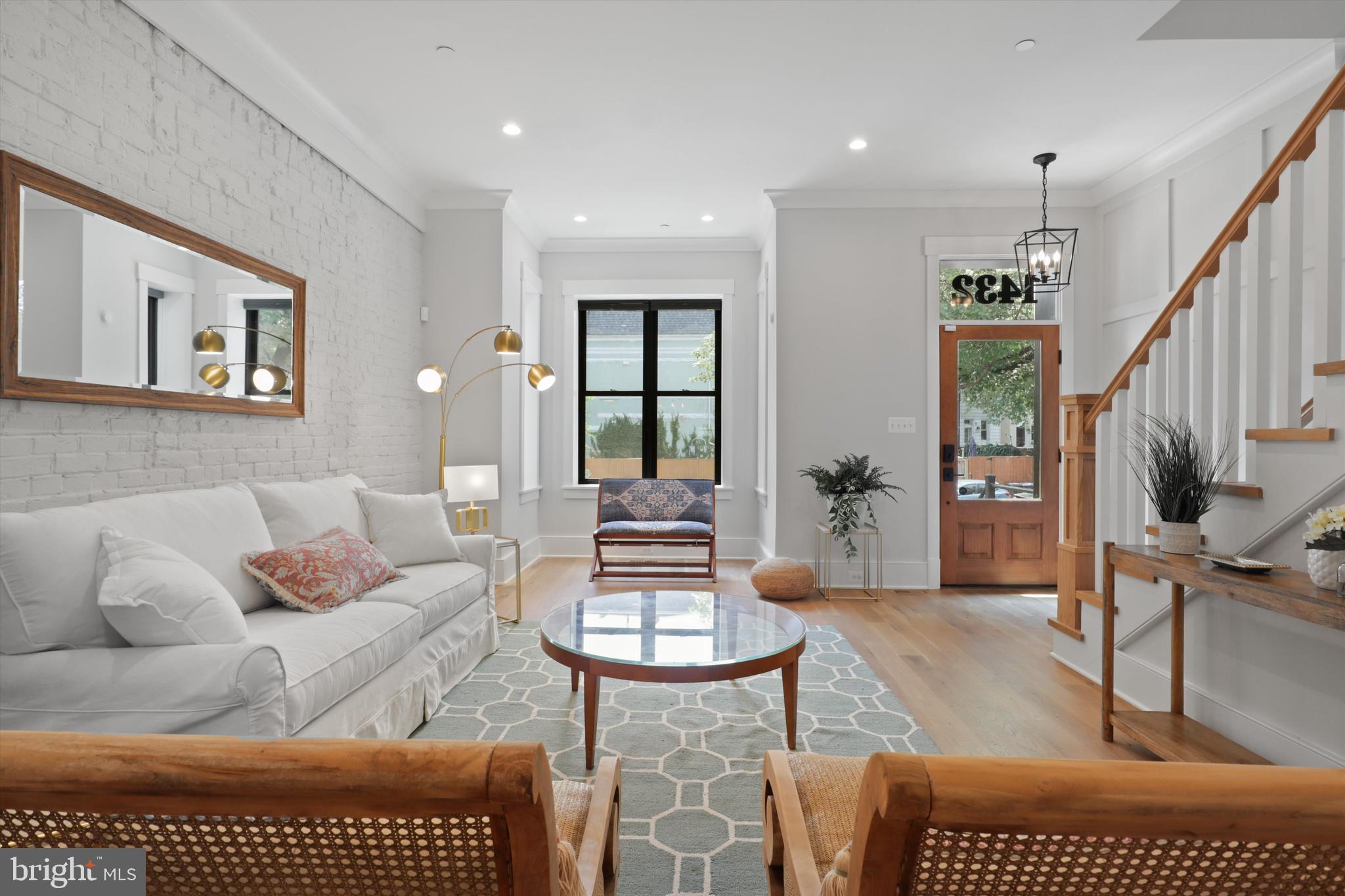 1432 G Street Southeast Washington, DC 20003 - Photo 7 of 56 a living room with furniture