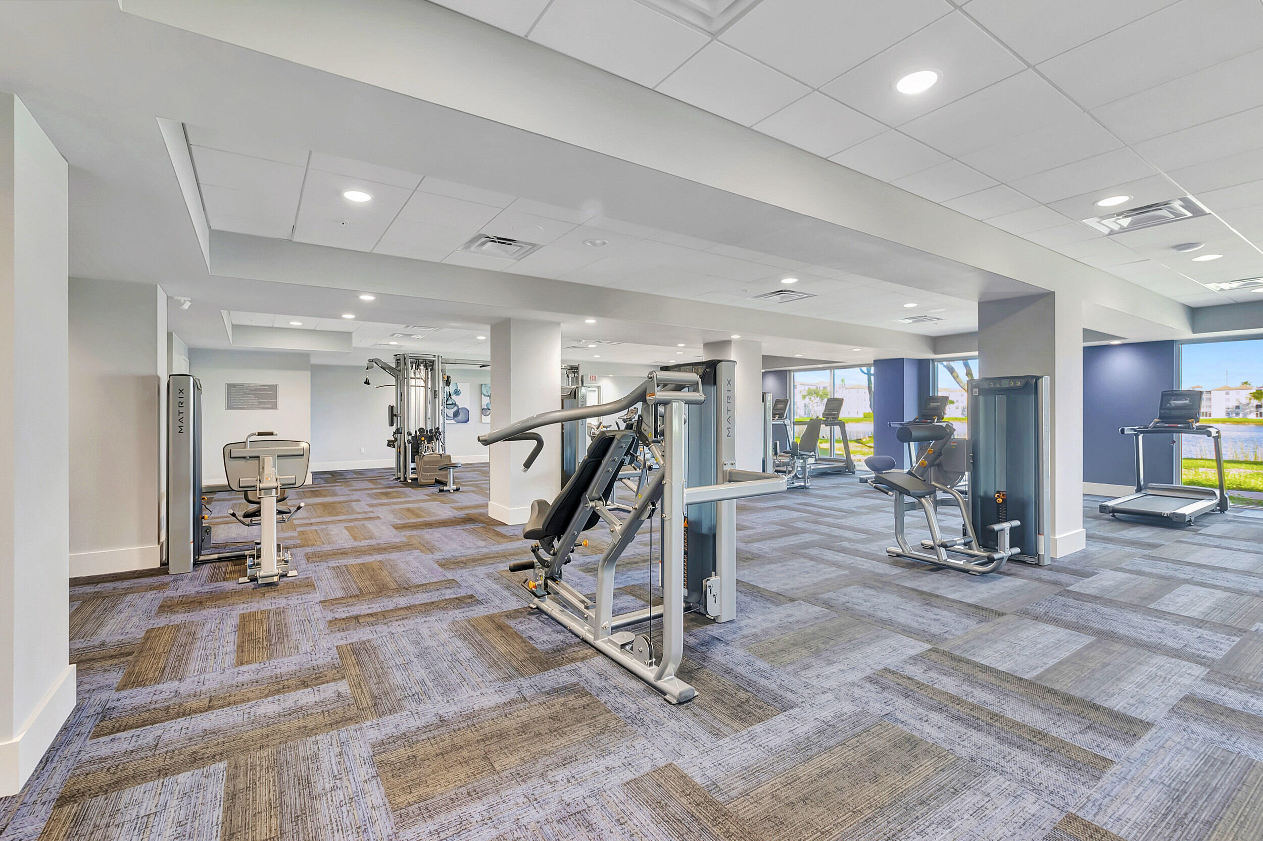 6368 Mill Pointe Circle Delray Beach, FL 33484 - Photo 112 of 132 a view of a room with gym equipment