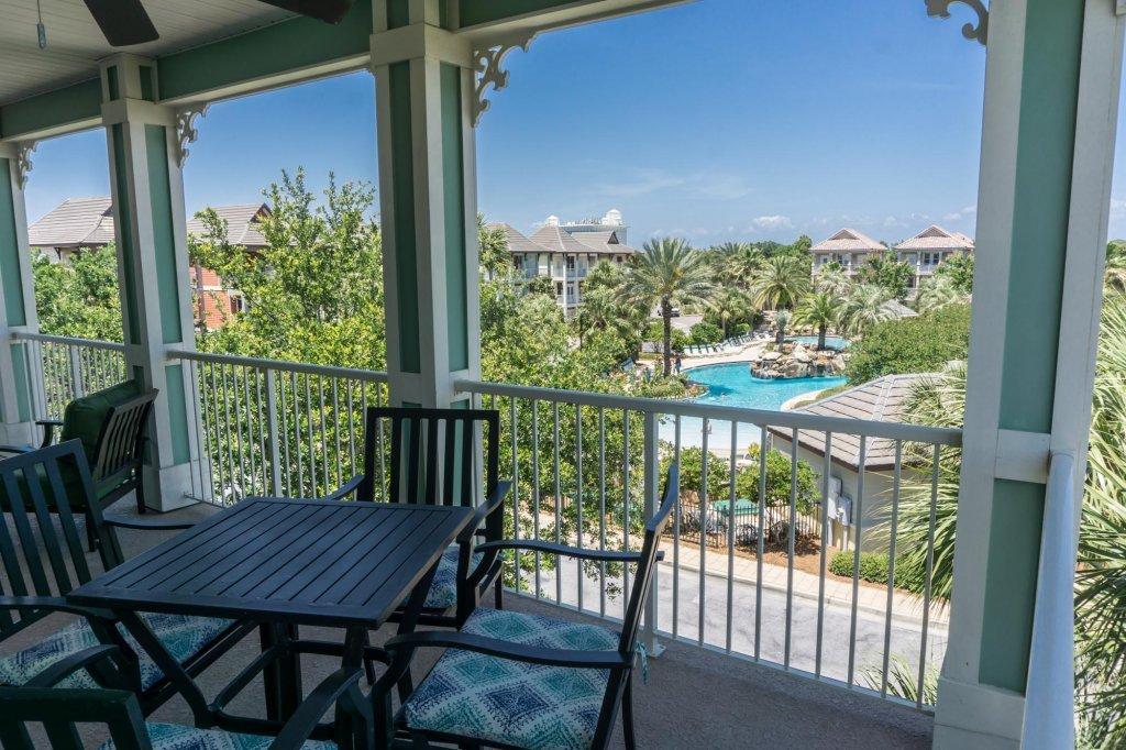 4554 Biscayne Way Destin, FL 32541 - Photo 29 of 33 a view of a balcony with furniture