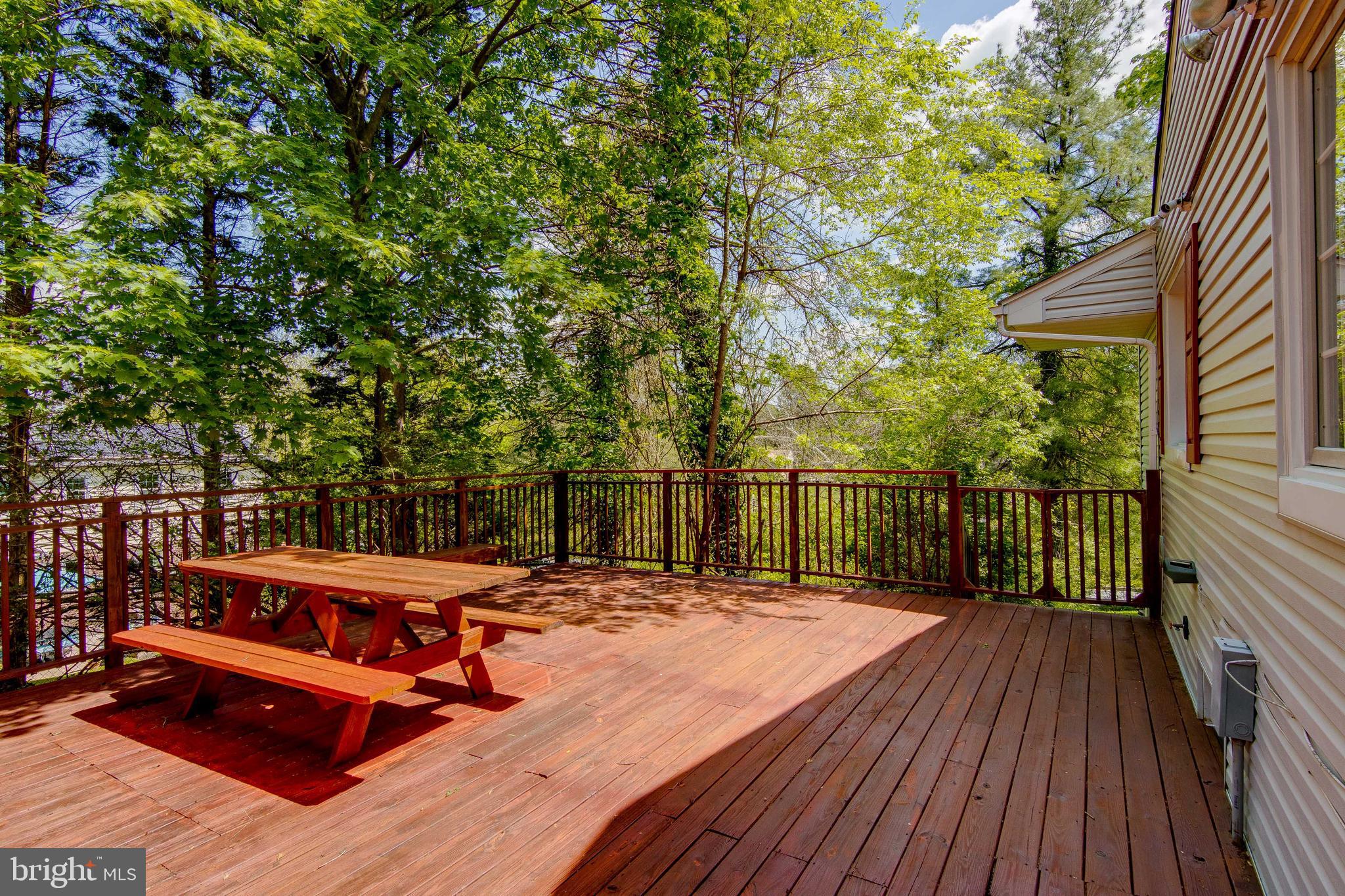 1206 Culvert Road Baltimore, MD 21286 - Photo 39 of 46 Wonderful Deck for Dining & Entertaining