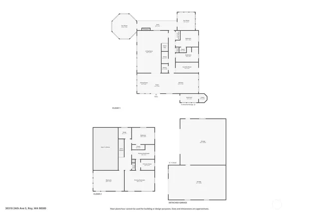 $900,000 | 30310 24th Avenue South, Roy, WA 98580