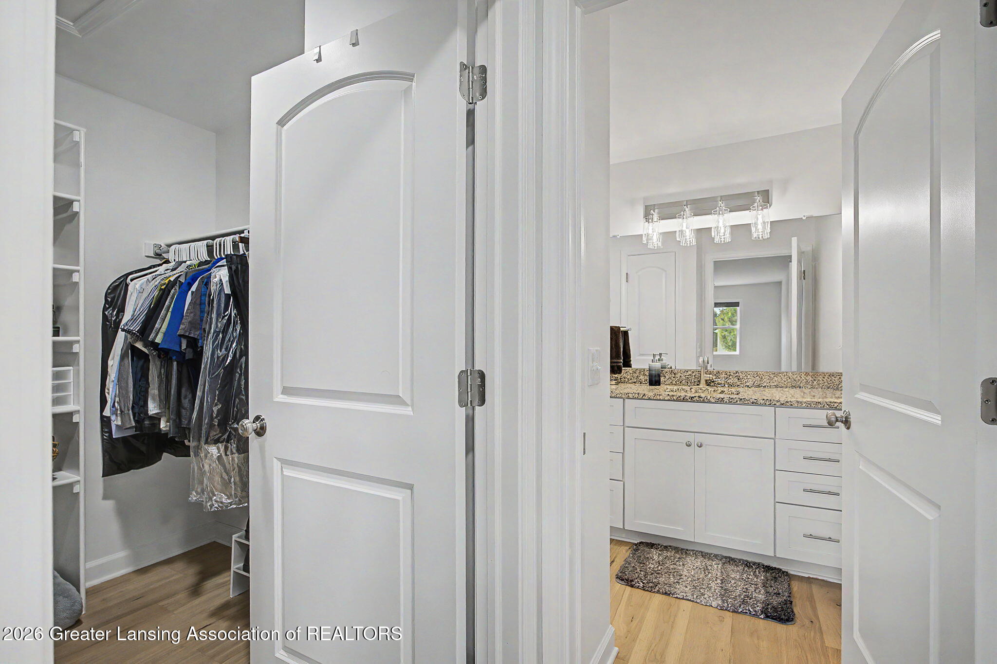 4056 Eastbridge Road Stockbridge, MI 49285 - Photo 23 of 30 Primary Walk in closet