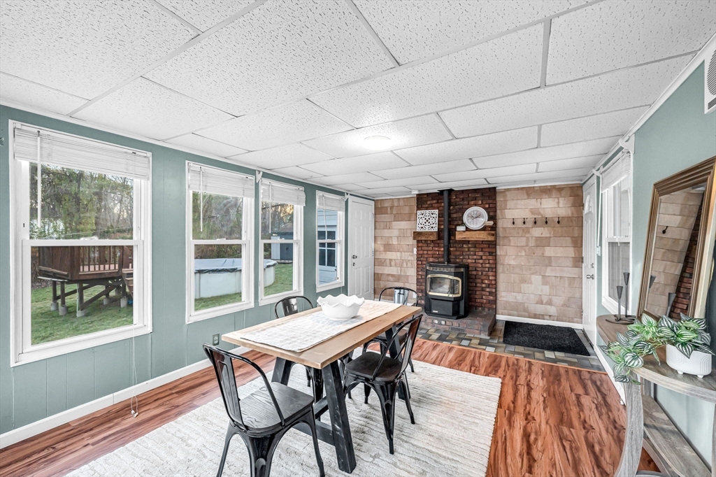 10 Kelsey Street East Longmeadow, MA 01028 - Photo 14 of 28 a view of a dining room with furniture window and wooden floor