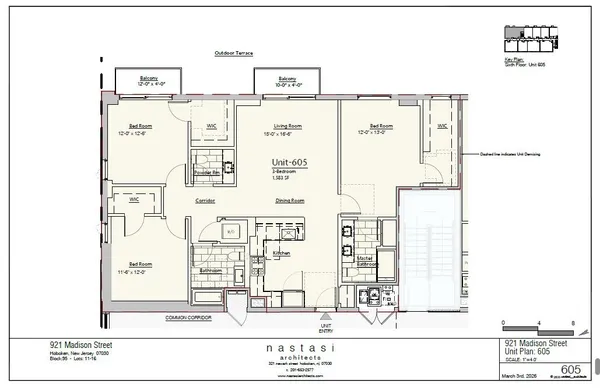 $1,999,000 | 921 Madison Street, Unit 605, Hoboken, NJ 07030