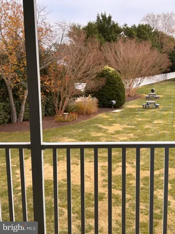 a view of a lake from a balcony
