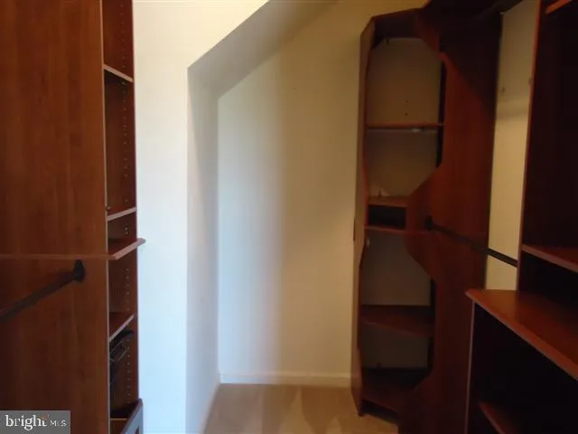 a view of walk in closet