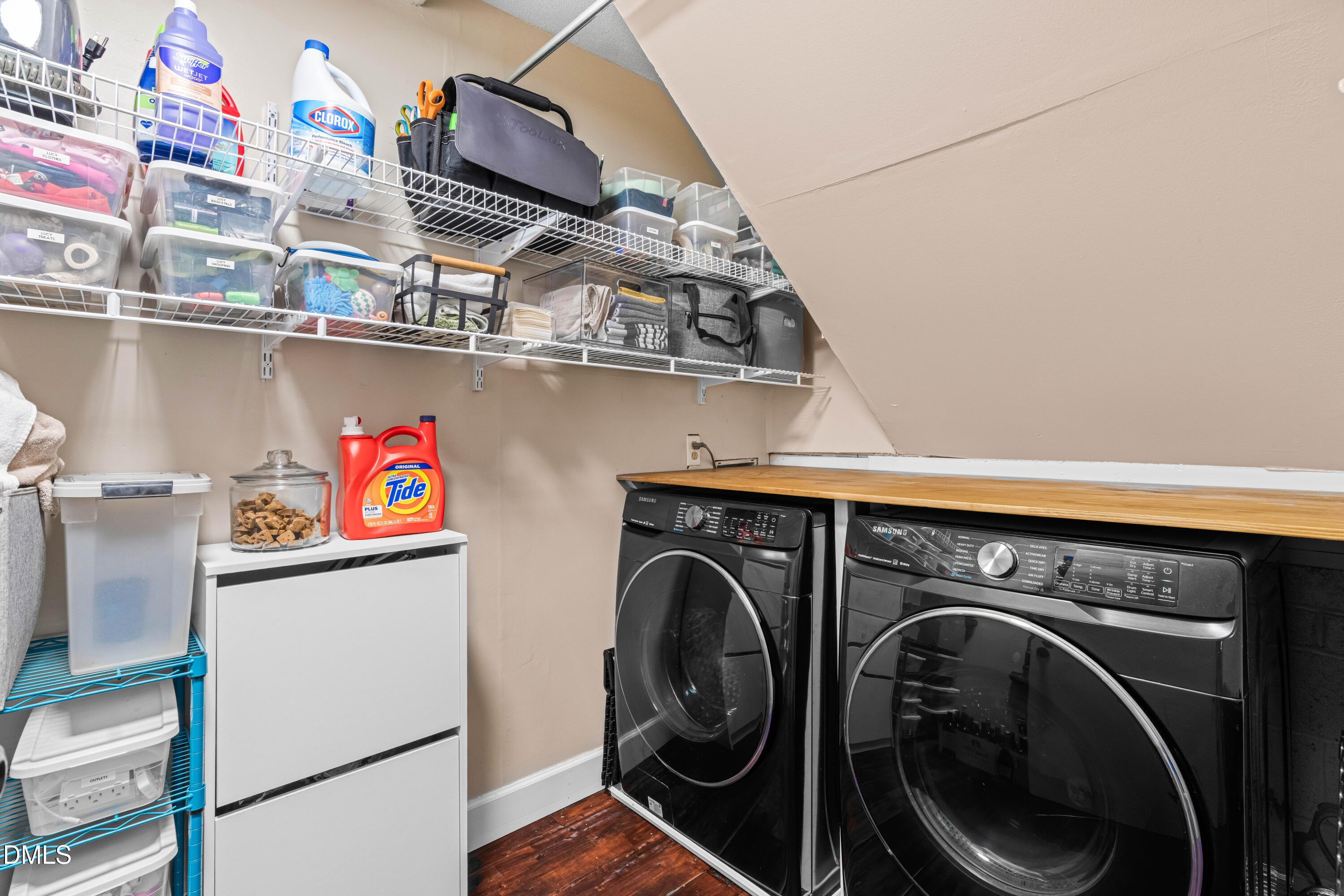 1109 Theresa Court Raleigh, NC 27615 - Photo 28 of 39 a utility room with dryer and washer