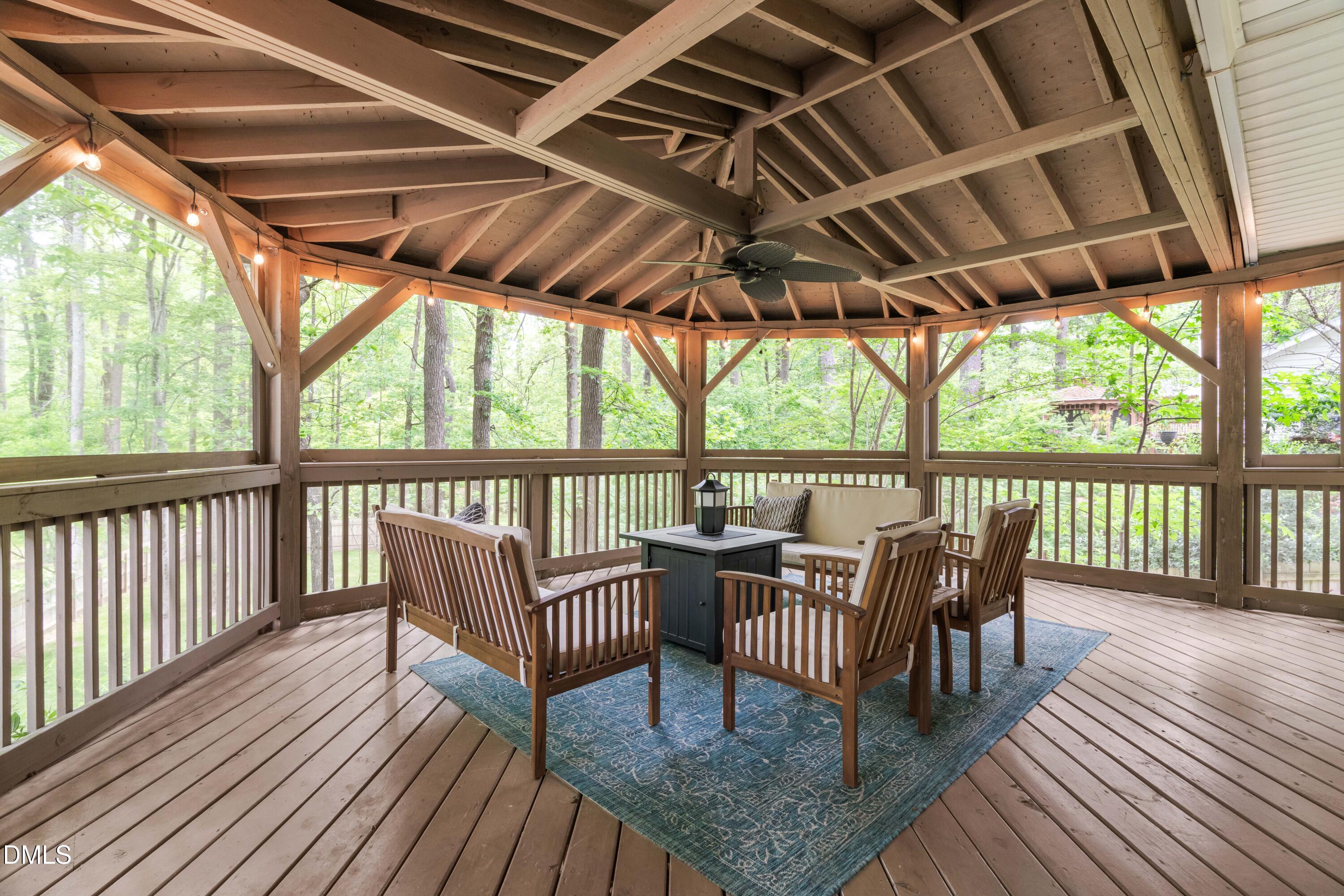 1109 Theresa Court Raleigh, NC 27615 - Photo 29 of 39 a view of a roof deck
