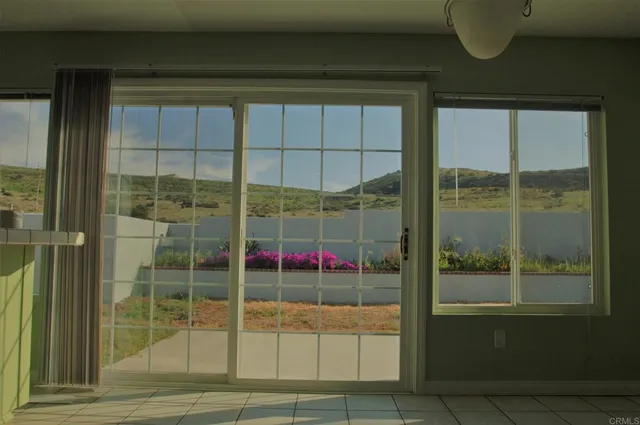 a view of outdoor space and balcony