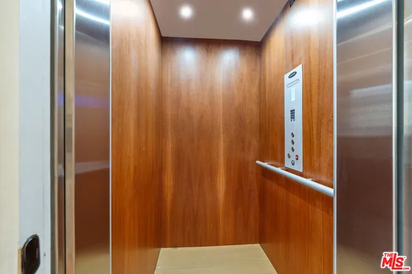 a view of elevator
