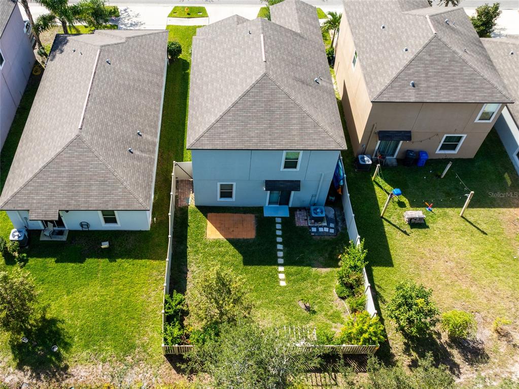 5127 Sable Chime Drive Wimauma, FL 33598 - Photo 45 of 56 an aerial view of a house with swimming pool