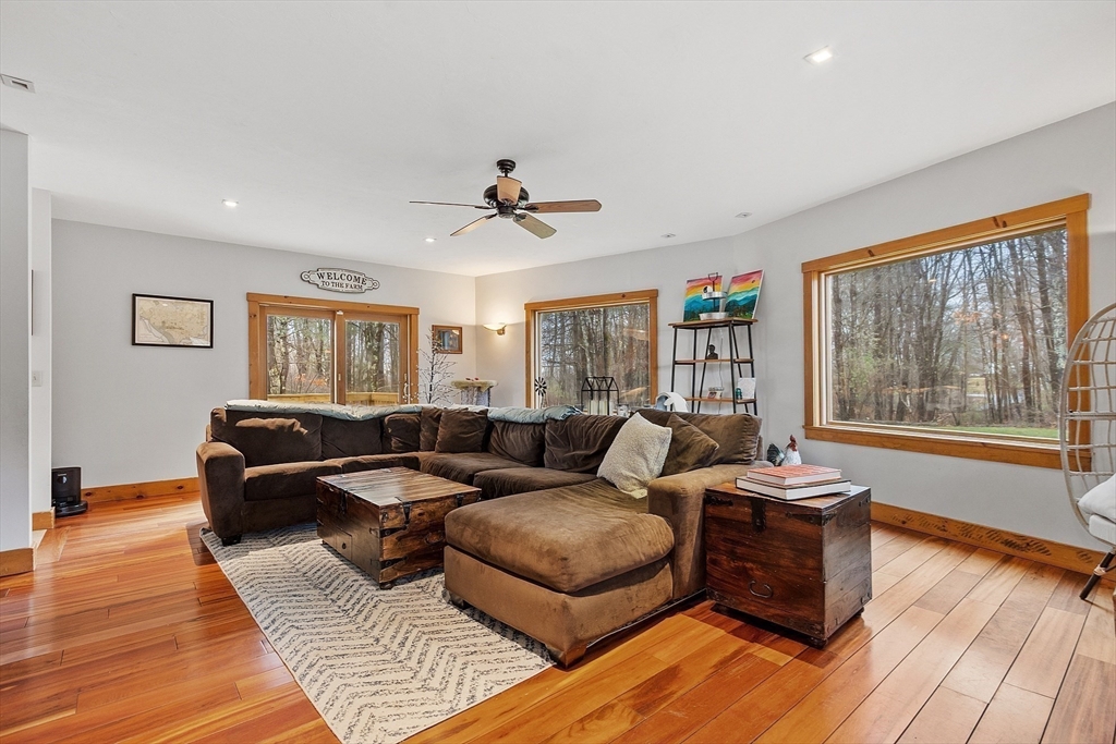 287 Chapman Road, Unit 1 Barre, MA 01005 - Photo 8 of 38 a living room with furniture and a window