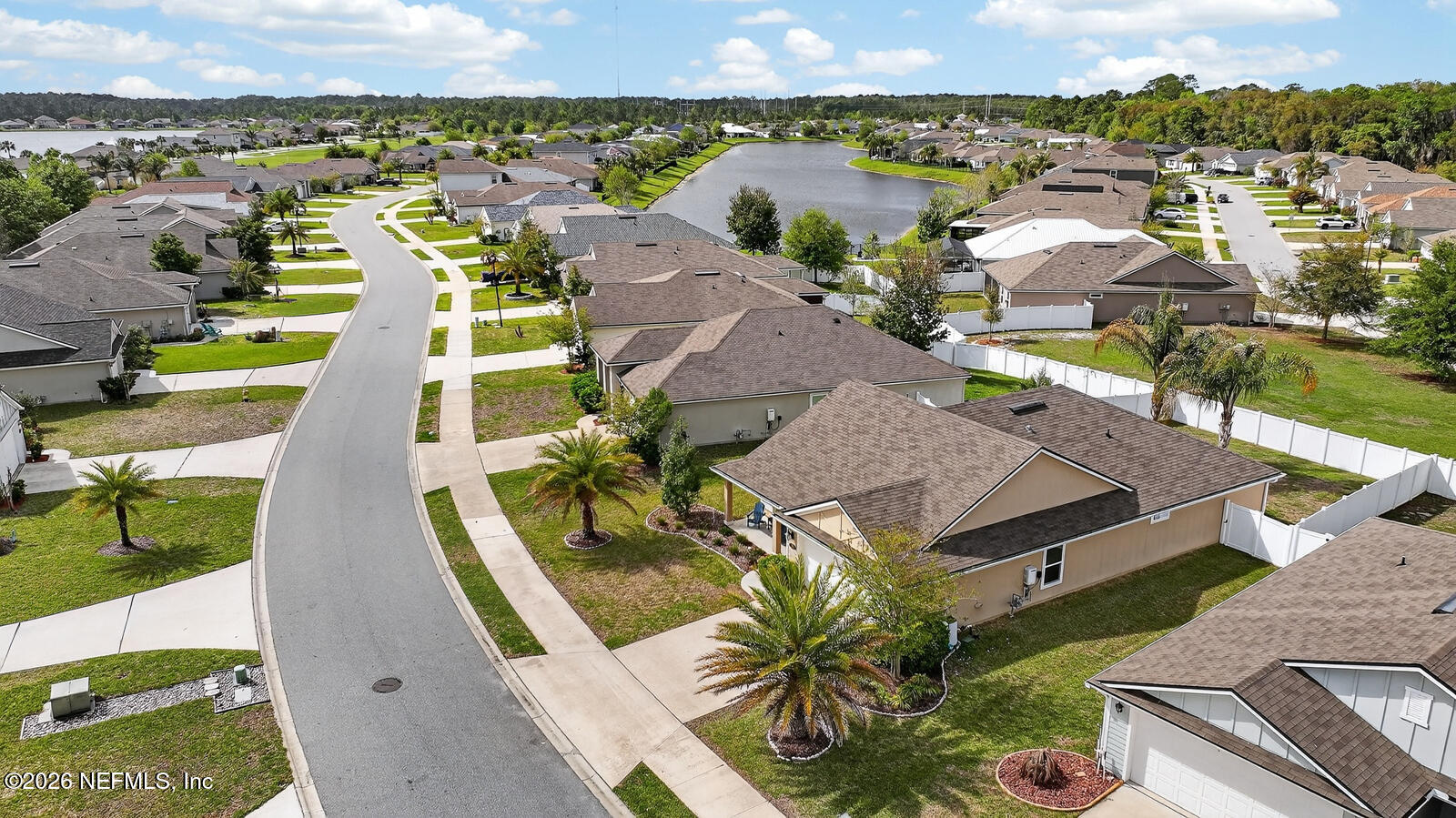 353 Green Turtle Lane St. Augustine, FL 32086 - Photo 45 of 48 an aerial view of residential houses with outdoor space